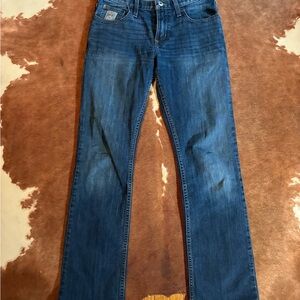 Cinch Dark Blue Denim Jeans